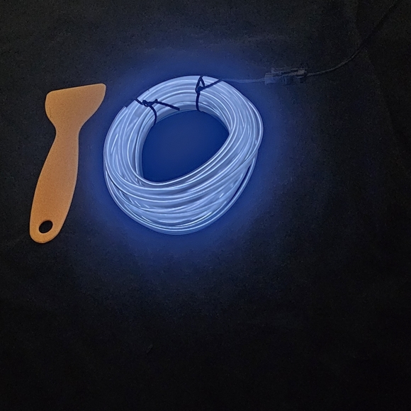 LED Strips for Car Dashboard USB Decorative Lights Car Interior 5M WHITE - Picture 4 of 5